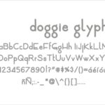 Doggie Font Poster 13