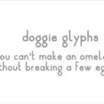 Doggie Font Poster 14