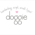 Doggie Font Poster 9