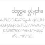 Doggie Font Poster 10