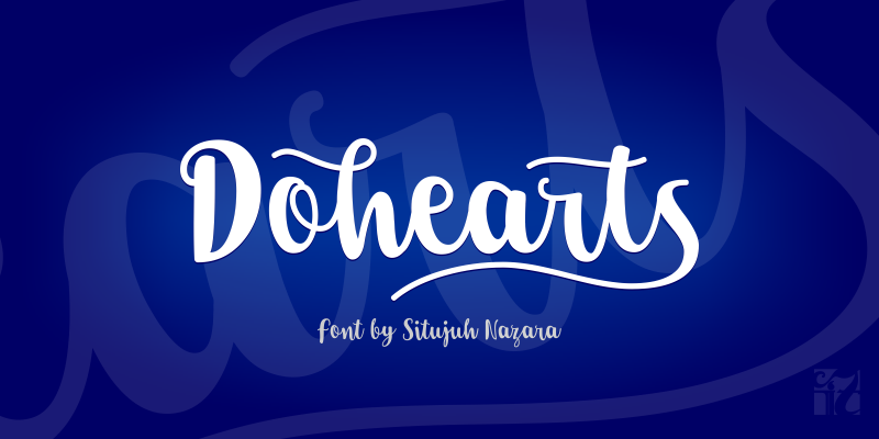Dohearts Font Poster 1