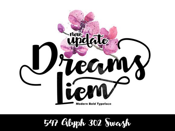 Dreams Liem Font Poster 1