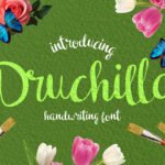 Druchilla Font Poster 1