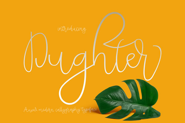 Dughter Font