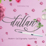 Dullan Font Poster 1