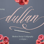 Dullan Font Poster 3