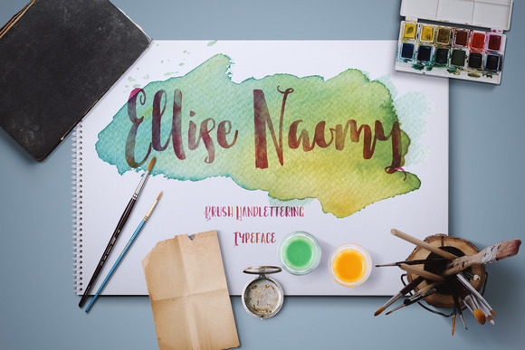 Ellise Naomy Script Font