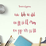 Ellise Naomy Script Font Poster 5