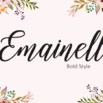 Emainell Font Poster 6