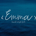 Emma Font Poster 1