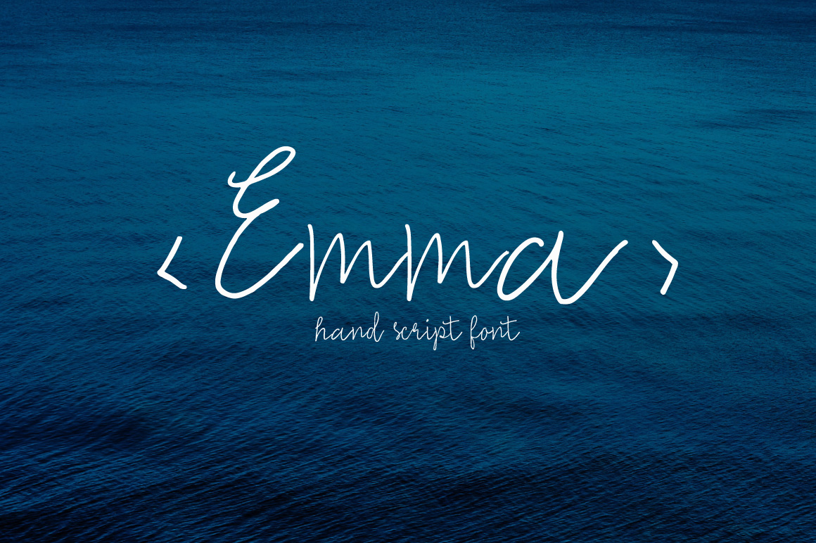 Emma Font Poster 1