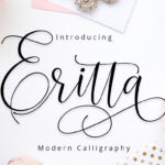 Eritta Font Poster 3