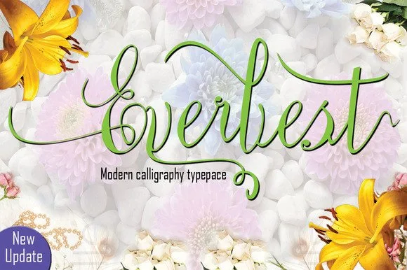 Everbest Font Poster 1