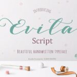 Evita Font Poster 1