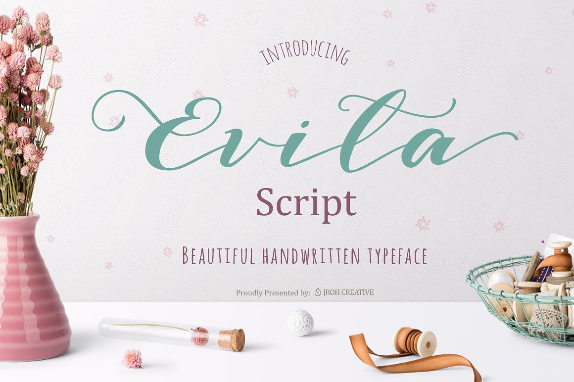 Evita Font Poster 1