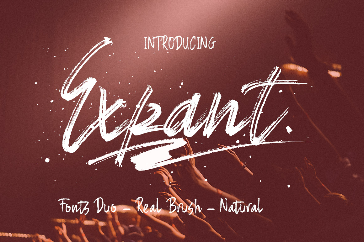 Expant Font Poster 1