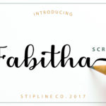 Fabitha Font Poster 1