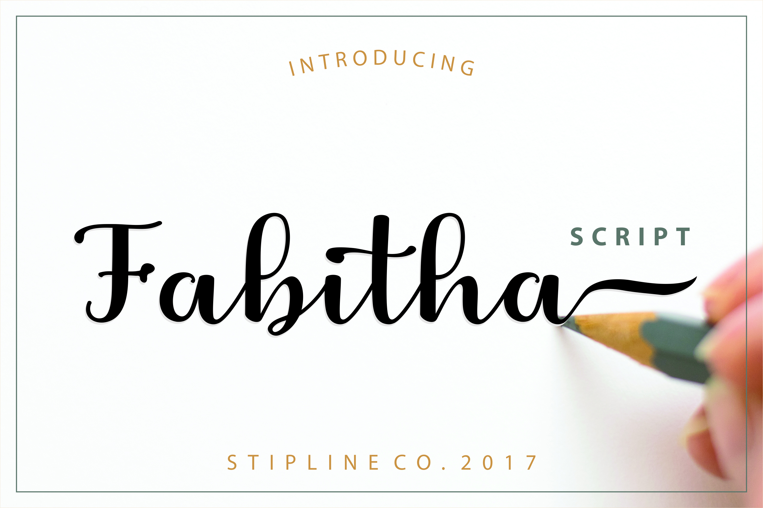 Fabitha Font Poster 1