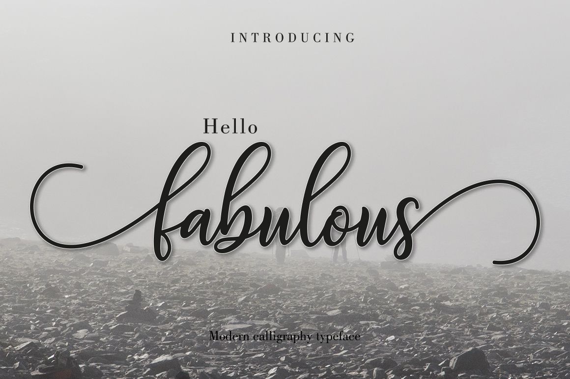 Fabulous Script Font