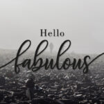 Fabulous Script Font Poster 2