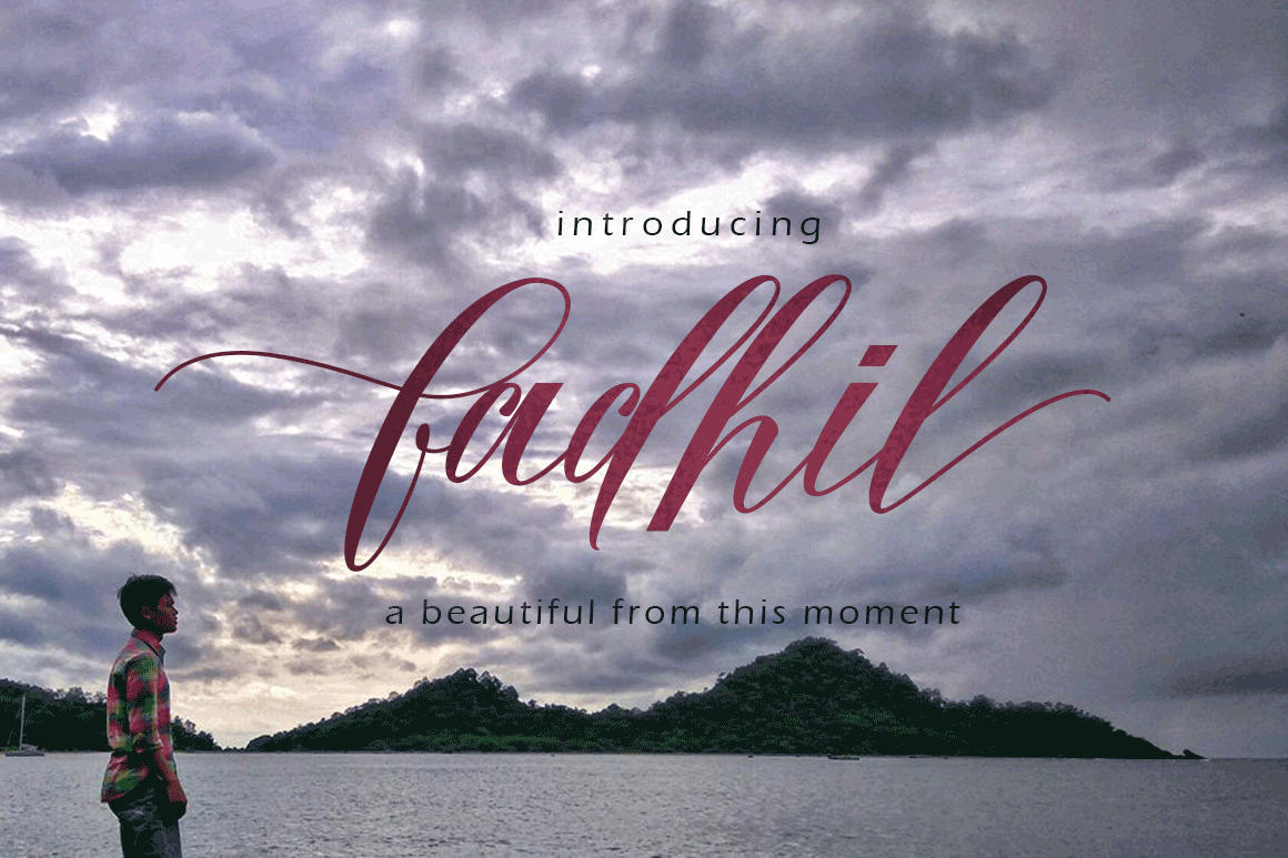 Fadhil Font Poster 1