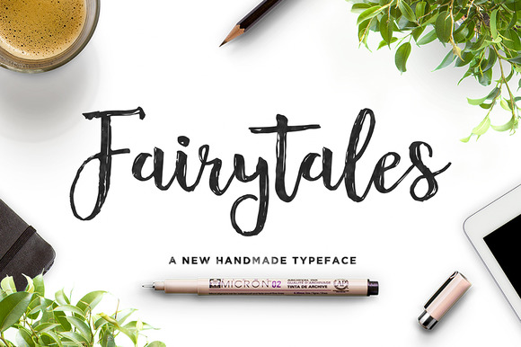 Fairytales Script Font Poster 1