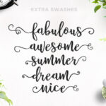 Fairytales Script Font Poster 4