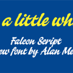 Falcon Script Font Poster 1