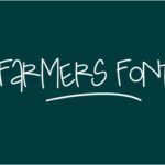 Farmers Font Poster 6
