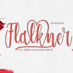 Flalkner Font Poster 1