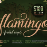 Flamingo Font Poster 1