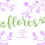 Flores Font Poster 1