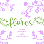 Flores Font Poster 3