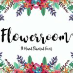 Flowerroom Font Poster 1