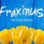 Fraxinus Font Poster 1