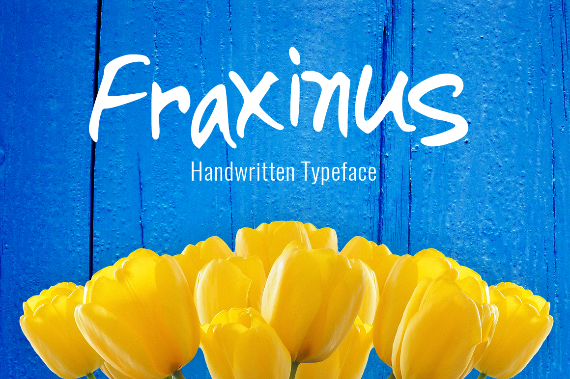 Fraxinus Font Poster 1