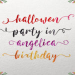 Freenight Font Poster 2
