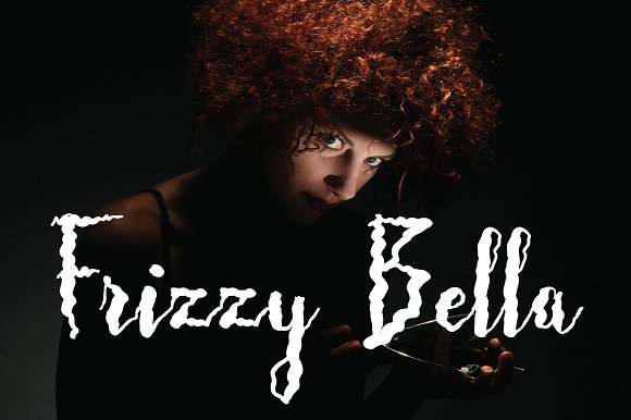 Frizzy Bella Font Poster 1