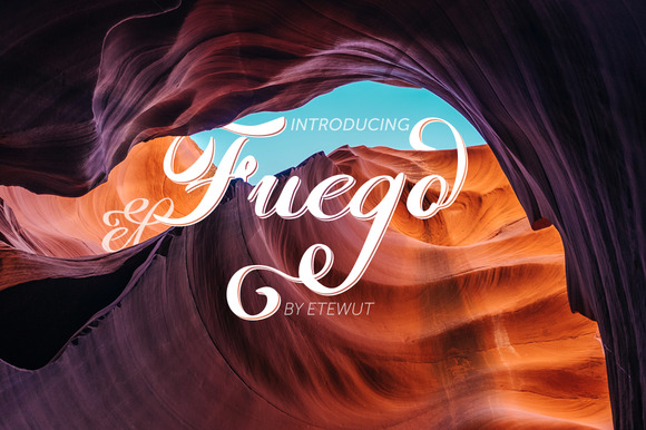 Fuego Font Poster 1