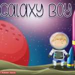 Galaxy Boy Font Poster 1