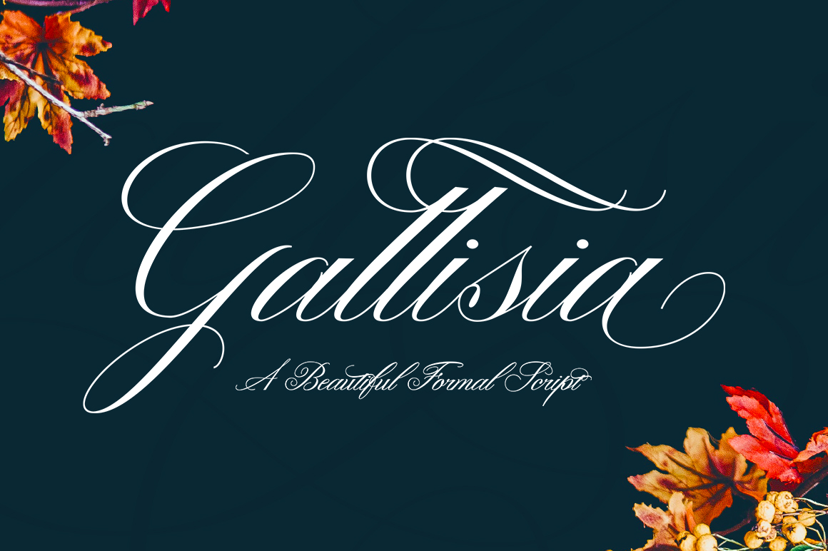 Gallisia Font Poster 1