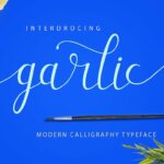 Garlic Font Poster 1