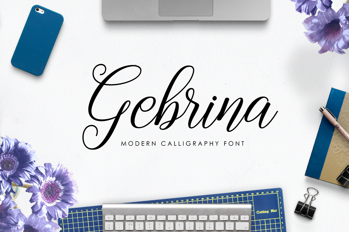 Gebrina Script Font