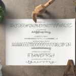 Geovana Signature Typeface Font Poster 9