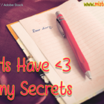 Girls Have Many Secrets Font Poster 1