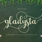 Gladysta Font Poster 1