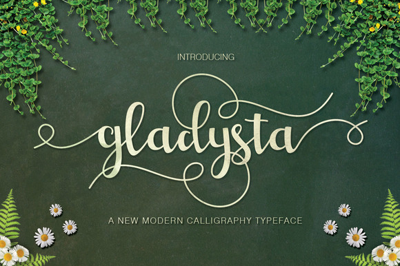 Gladysta Font Poster 1