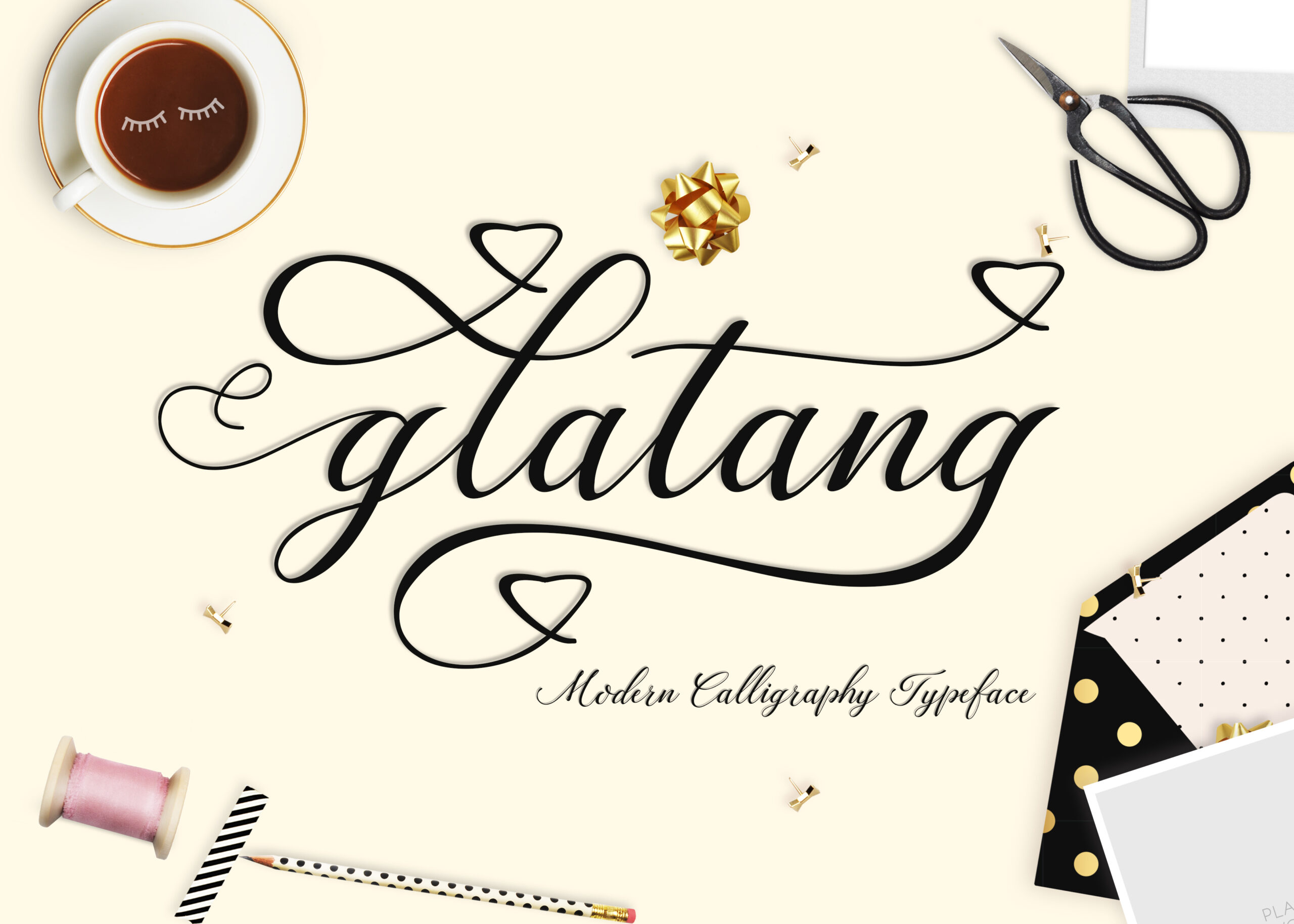 Glatang Script Font