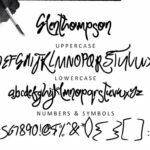 Glenthompson Font Poster 1