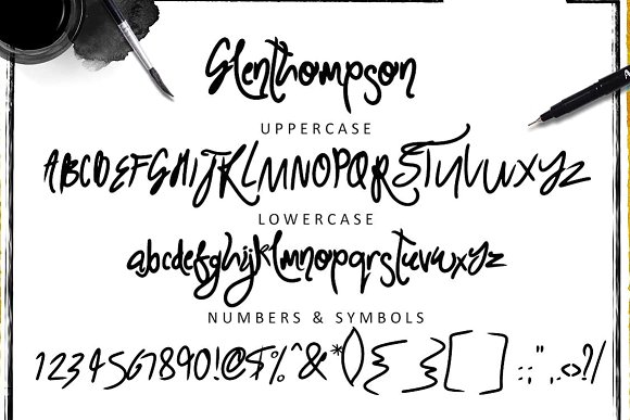 Glenthompson Font